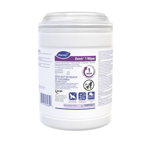 Oxivir 1 Wipes single canister, 160 wipes
