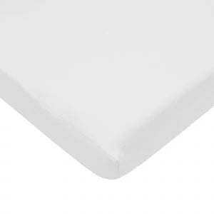 Woven crib sheets