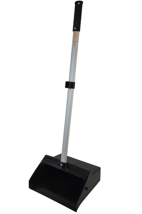 Black lobby dustpan