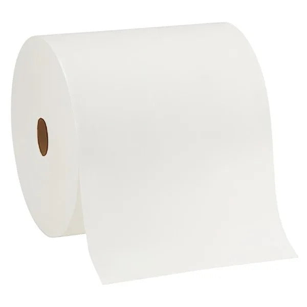 Natural universal hardwound paper towels