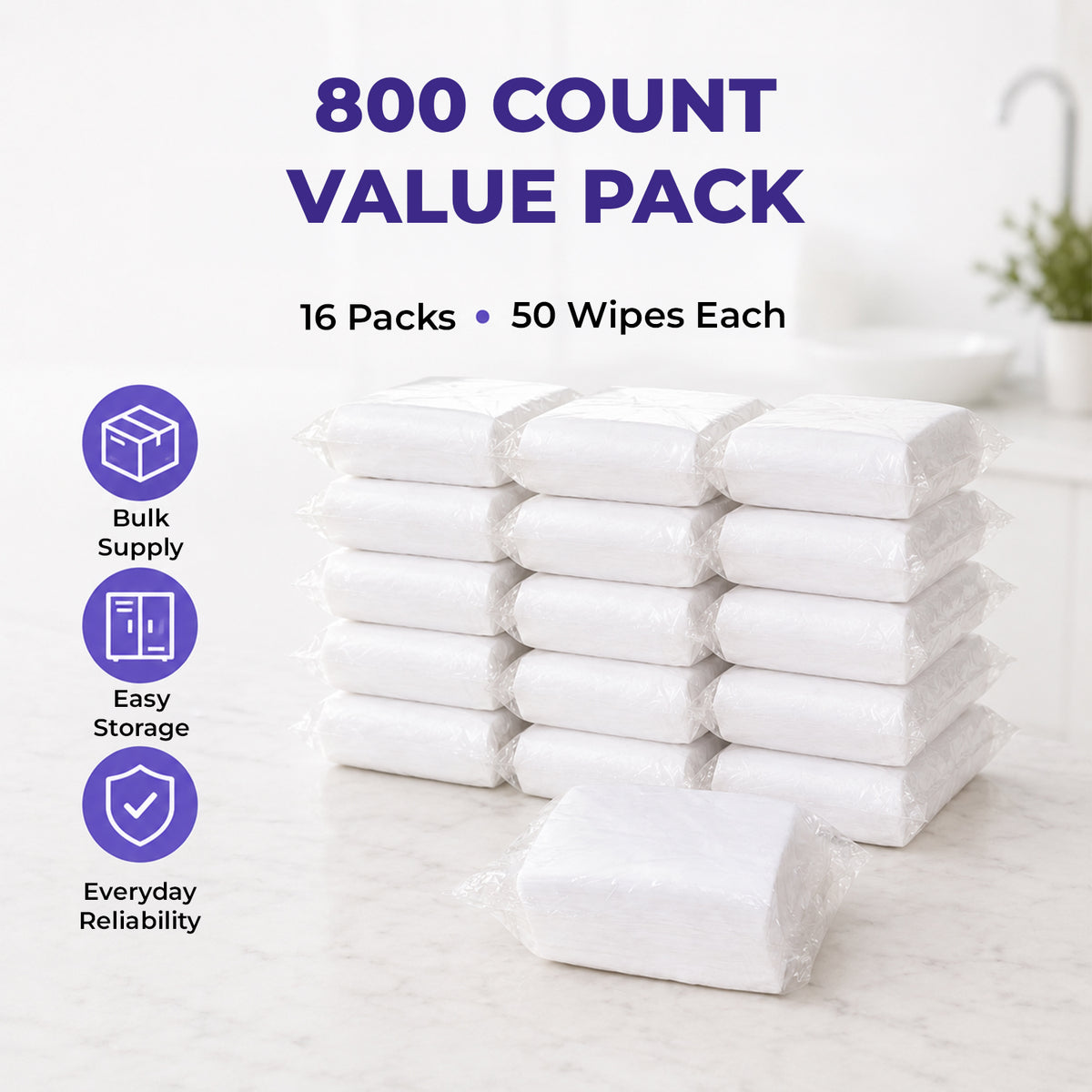 Adult dry wipes — product information from Medorra’s listing artwork