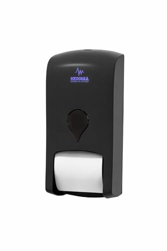 MEDORRA wall-mounted dual-roll tissue dispenser, black