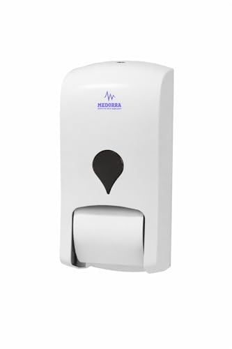 MEDORRA wall-mounted dual-roll tissue dispenser, white