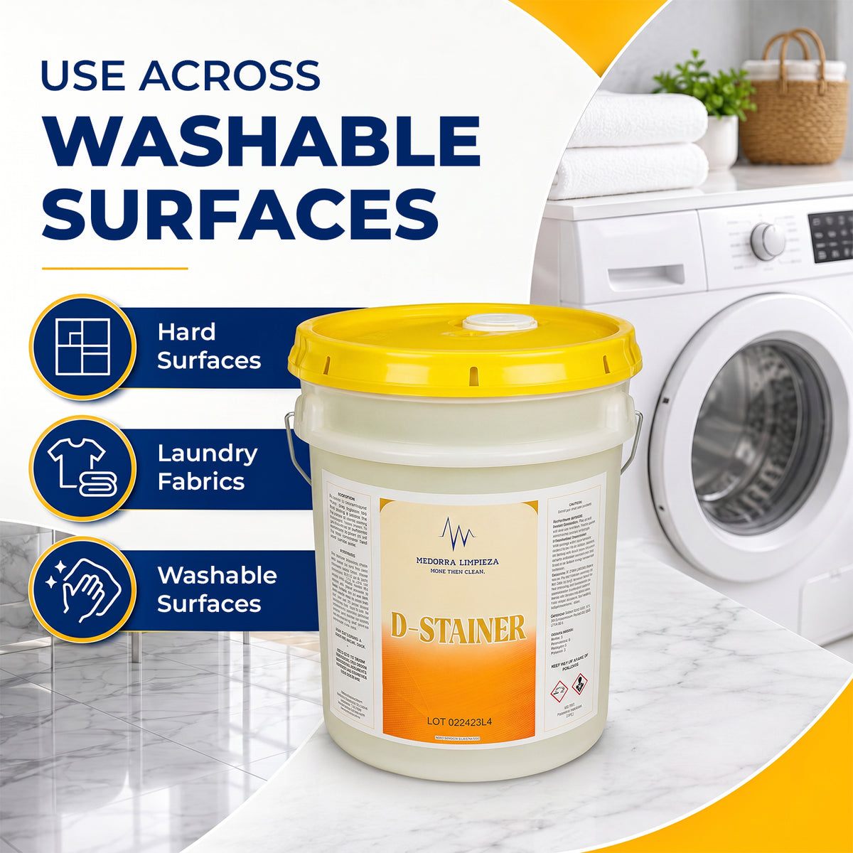 D-Stainer Concentrated Cleaning Solution, 5 Gallon — product view 5