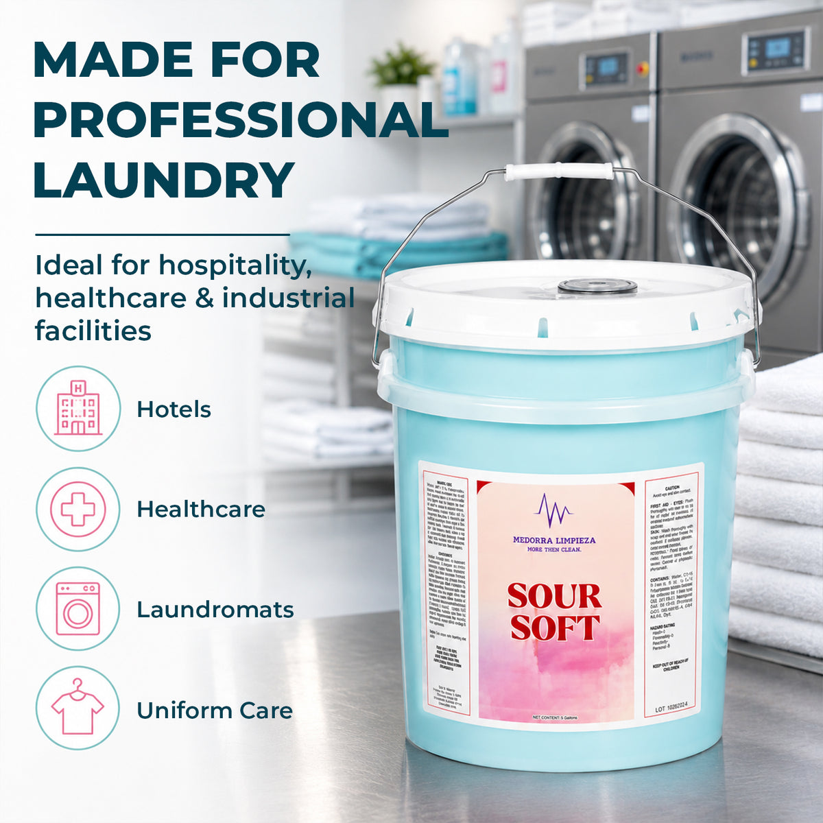 Laundry Sour & Softener, 5 Gallon — product view 3