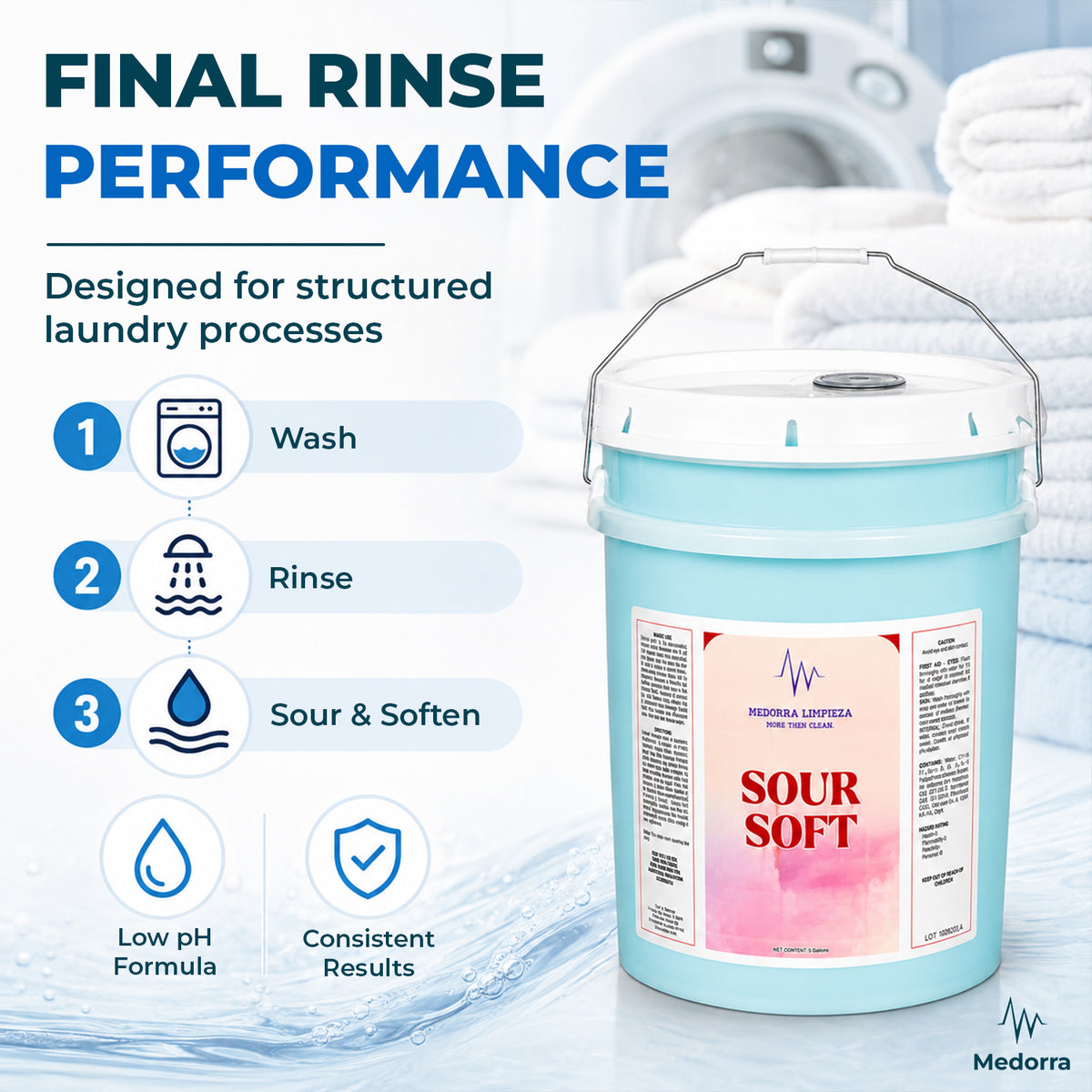Laundry Sour & Softener, 5 Gallon — product view 5