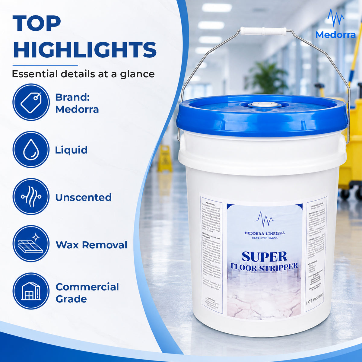 Super Floor Stripper, 5 Gallon Commercial Floor — product view 2
