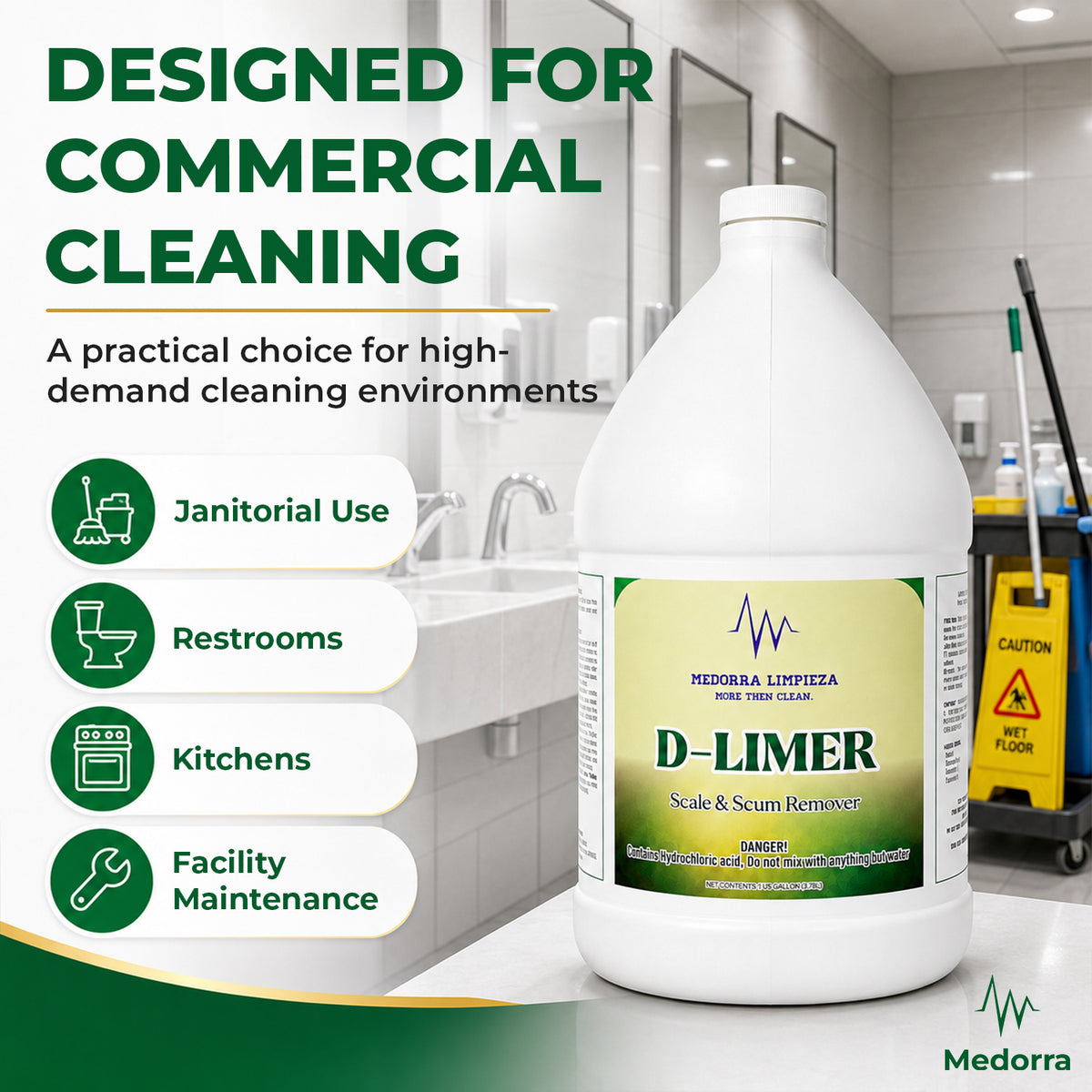 D-Limer Scale & Scum Remover, 1 Gallon (4Case) — product view 5