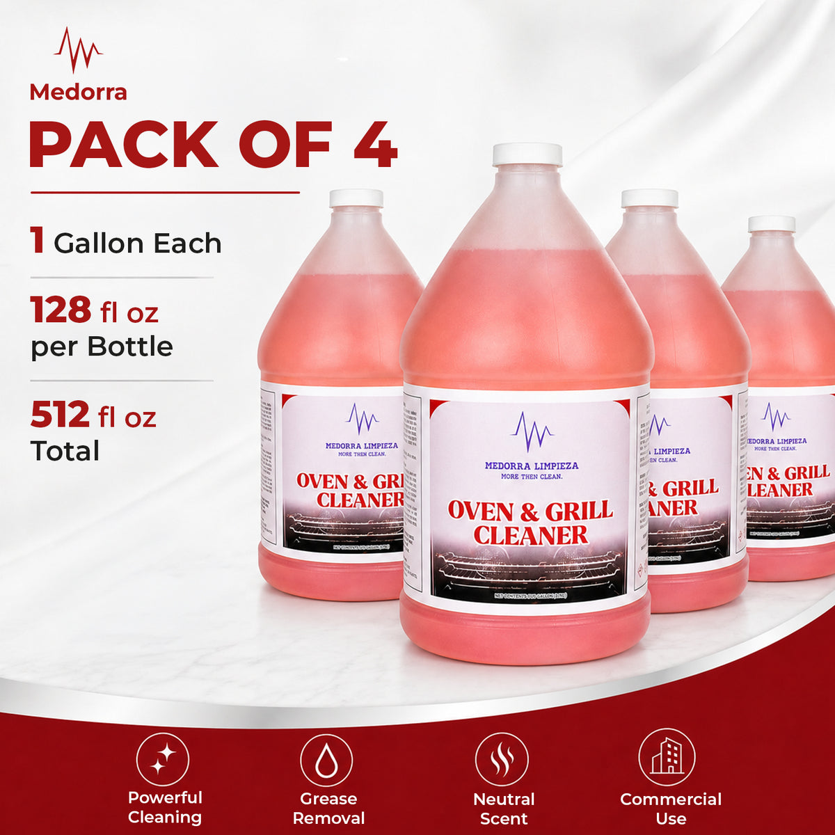 Oven & Grill Cleaner 1 Gallon 4Case — product view 5