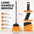 Medorra Long Handle Broom Pack of 1 — product view 2