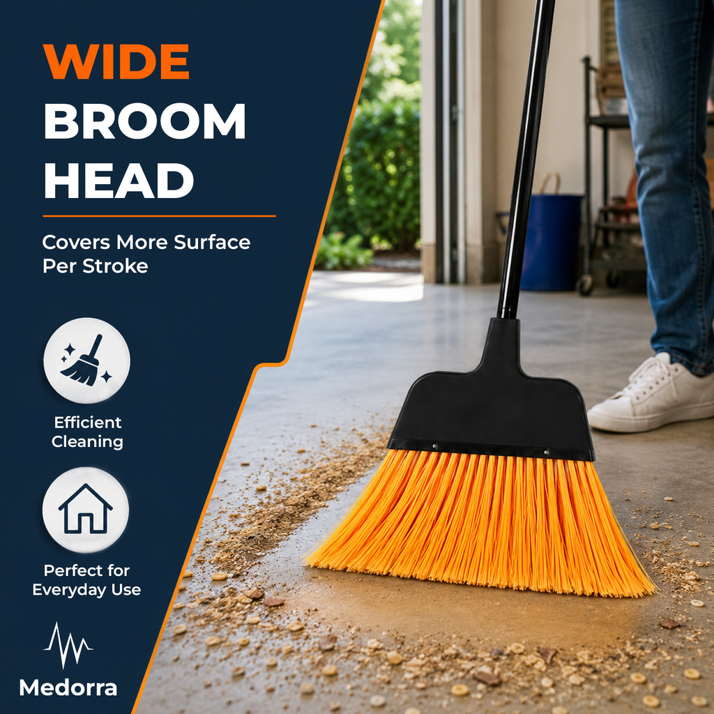 Medorra Long Handle Broom Pack of 1 — product view 5