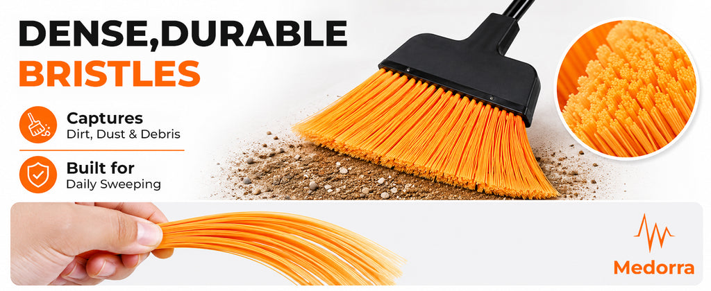 Medorra Long Handle Broom Pack of 1 — feature guide 3