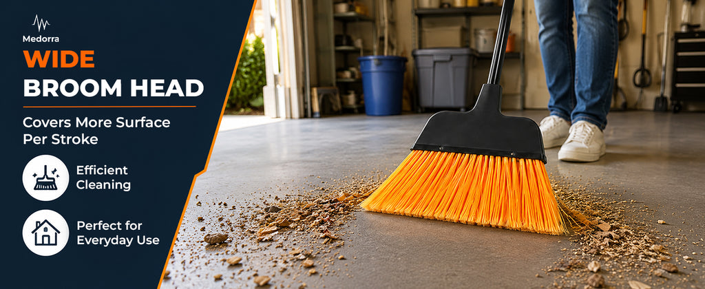 Medorra Long Handle Broom Pack of 1 — feature guide 4