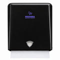 MEDORRA Multifold Paper Towel Dispenser, Wall Mounted Commercial Paper Towel Holder with Viewing Window – Black