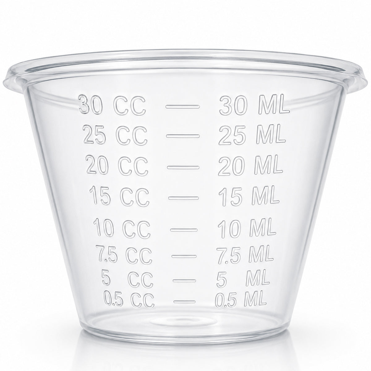 Medicine cups, clear — 1 oz · 5,000 count