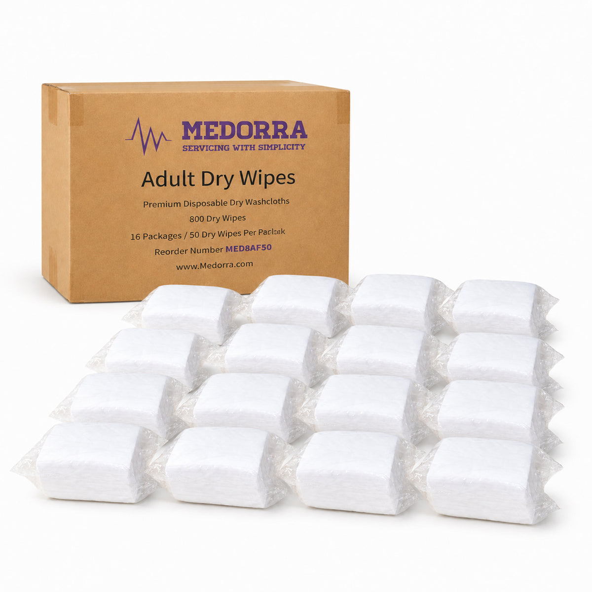 Adult dry wipes