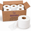 Jumbo toilet tissue, 750 series — 2-ply · 12 rolls · Roll length pending verification