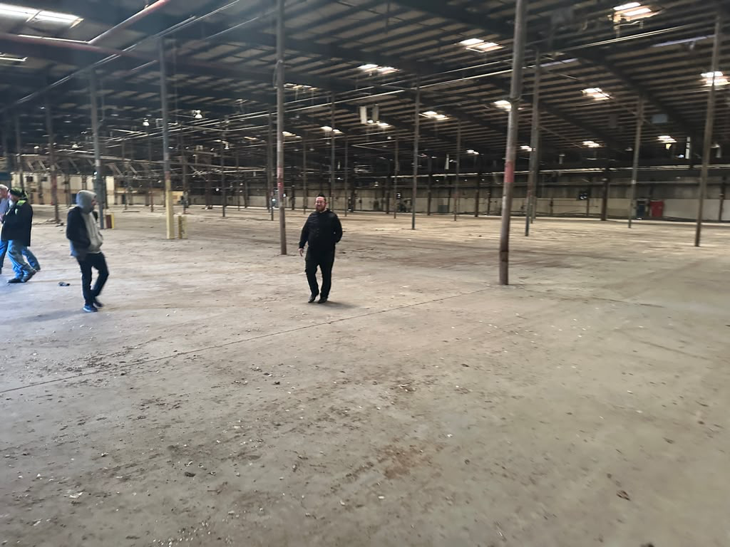 The Missouri warehouse at acquisition, before stocking