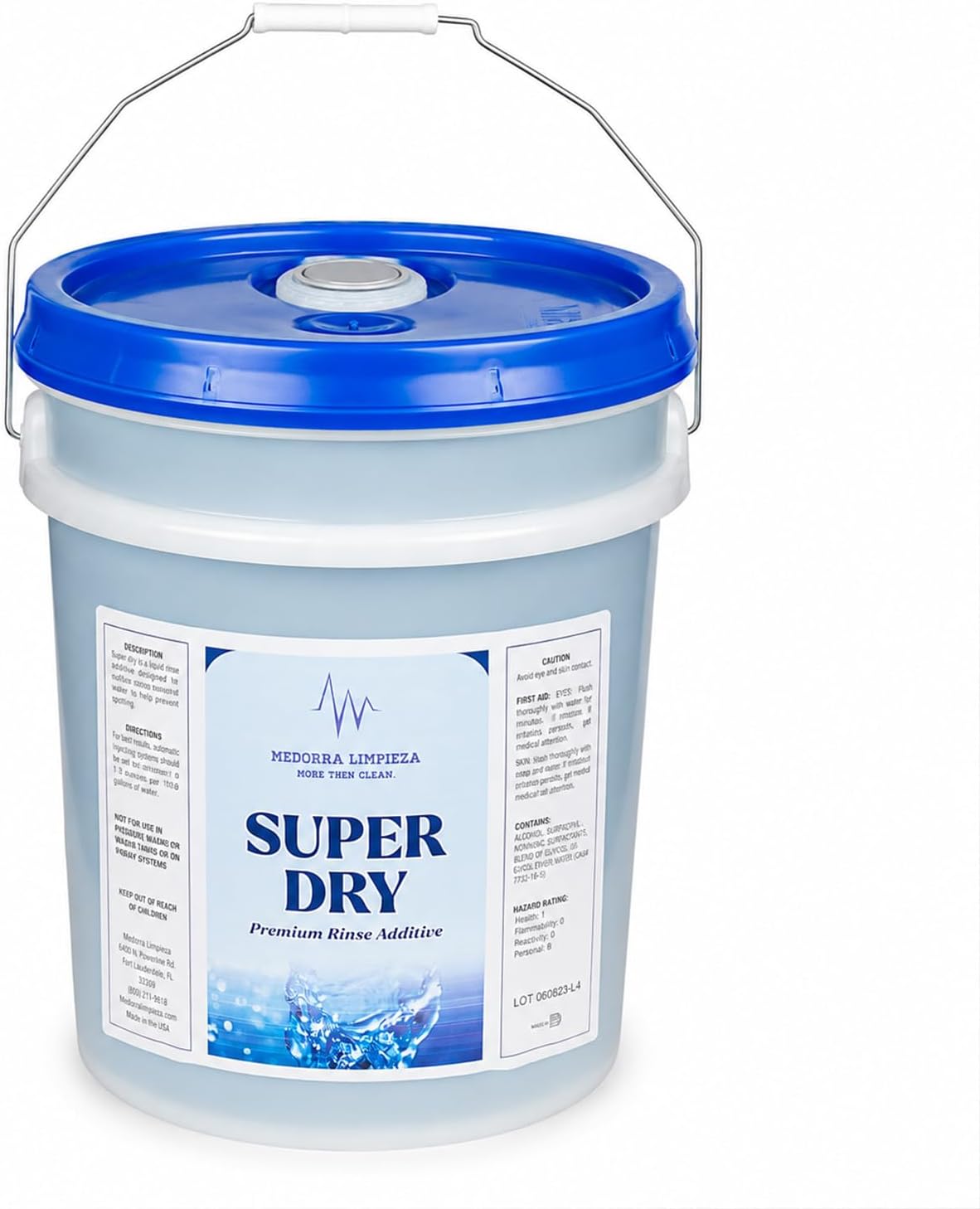 Super Dry rinse additive — 5-gallon pail