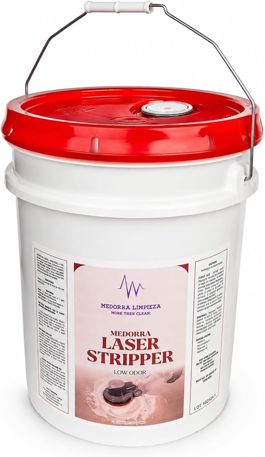 Laser floor stripper — 5-gallon pail