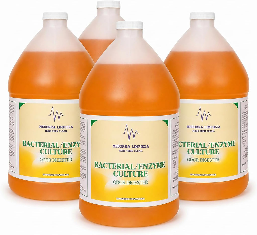 Bacterial enzyme odor digester — 1 gallon · Case of 4