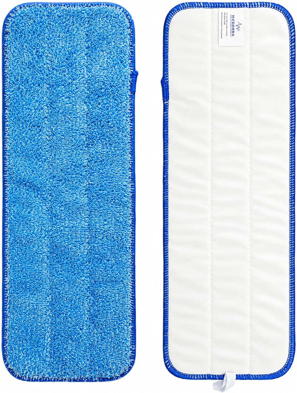 Blue microfiber wet mop pads — 1 pad