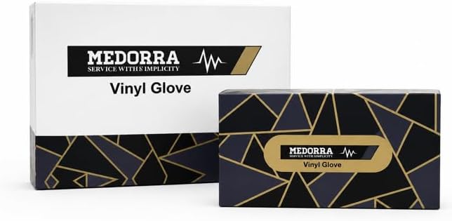 Clear vinyl gloves — X-Large · 10 boxes × 100 gloves · 1,000 total