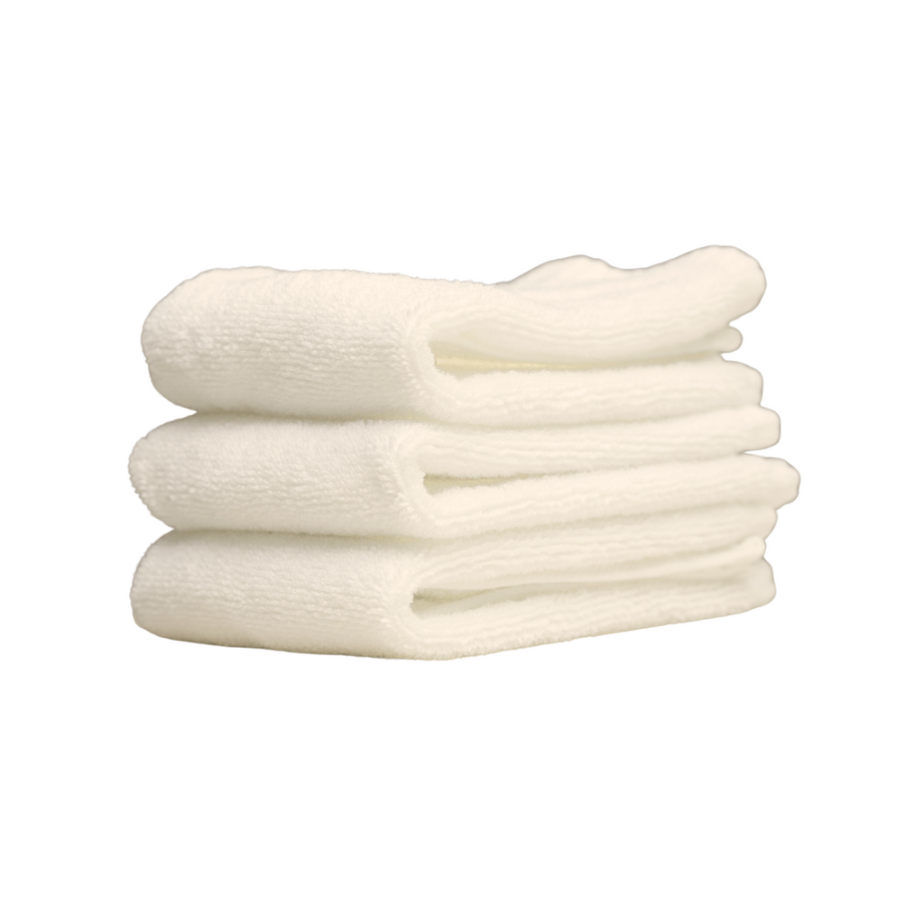 10 Single Towels & Washcloths — Washcloth · Washcloth · Beige · 0.75 lb · 12 x 12 · Case of 60