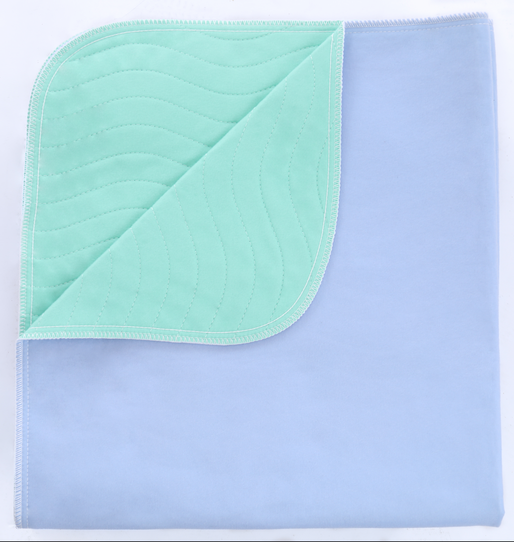 Blue & Green rapid dry underpad
