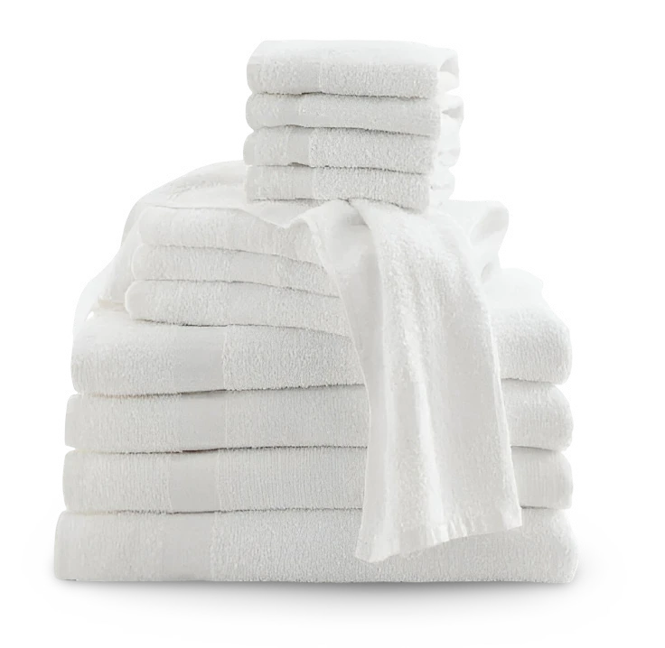10 Single Towels & Washcloths